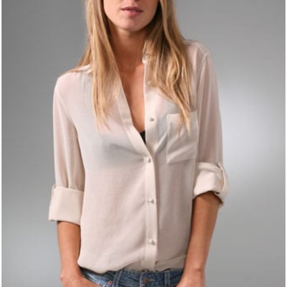 Alice + Olivia Pacey Button Down Shirt